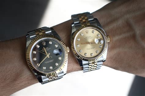 Datejust 36 vs 41 .